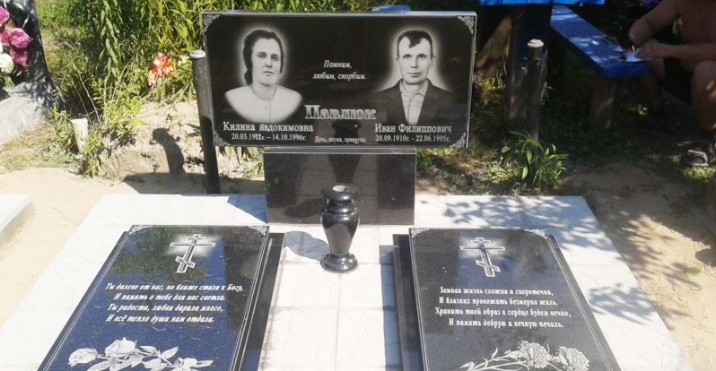 Производство горизонтальных гранитных памятников и его особенности
