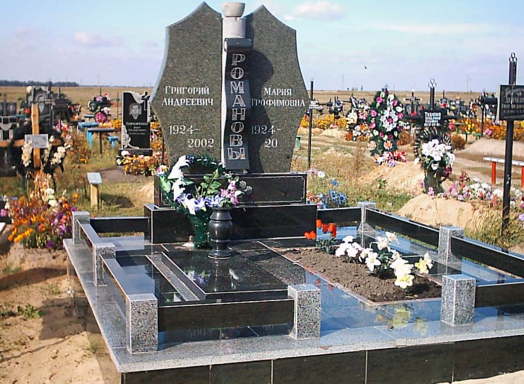 Мемориальный комплекс - дань памяти умершим
